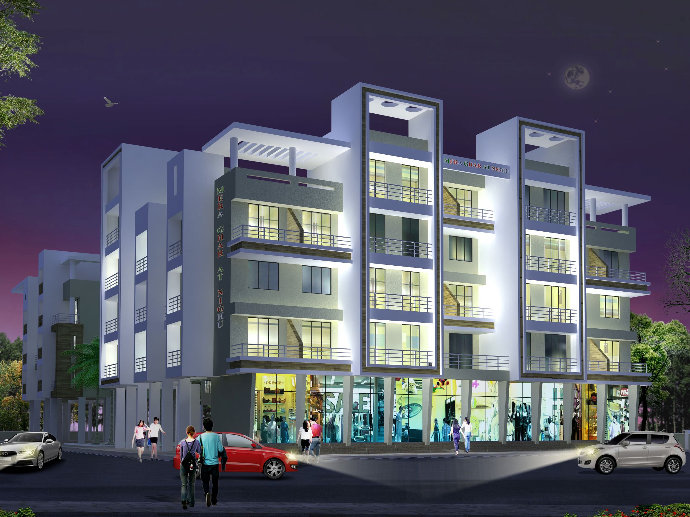 Mera Ghar Night View